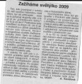 25. 9. 2009 - Nové Noviny - "Zažíháme světýlko 09"